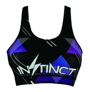 Sujetador Deportivo de Alta Calidad al por Mayor, Logotipo Personalizado Impreso, Secado Rápido, Elástico, Ropa de Entrenamiento Físico, Último Diseño - Product Image 1