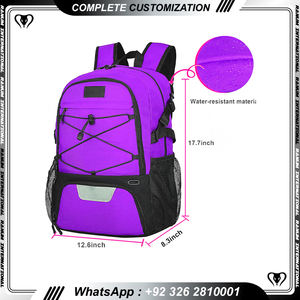 Mochila de béisbol para deportes al aire libre personalizada al por mayor mochila de fútbol americano bolsa de almacenamiento de equipo - Product Image 6