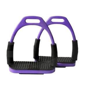 Étriers équestres Étriers de saut en liberté pour chevaux Étriers de sécurité en acier inoxydable Équipement d'équitation de haute qualité Outil léger - Product Image 2