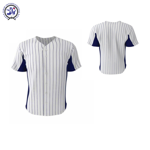 Mejor diseño al por mayor de calidad de los hombres de poliéster de secado rápido de alta calidad de los hombres de peso ligero Jersey de béisbol - Product Image 6