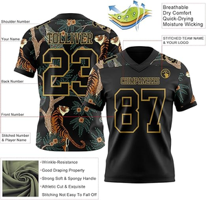 Maillots de football personnalisés pour hommes, femmes, jeunes, garçons, filles, chemises de sport personnalisées, uniformes d'équipe - Product Image 2