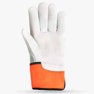 Skatiq SG-8010 Gants en cuir de vachette et nylon haute visibilité Gants de sécurité imperméables de haute qualité pour le soudage et la construction - Product Image 3