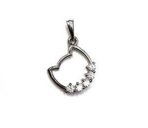 จี้พลอยเพทายเงินสเตอร์ลิง925สร้อยคอมินิมอลลิสต์ของขวัญจี้เพทายการรักษาเครื่องประดับสร้อยคอเงิน925จี้ - Product Image 2