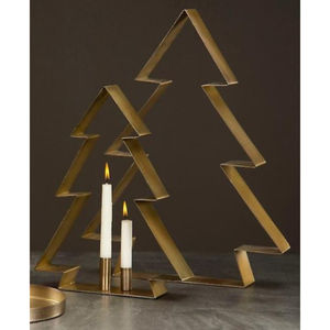 Modern Home <b>Decorative</b> Candle Holder Metal <b>Christmas</b> Tree with Glass Holder <b>Christmas</b> <b>Decor</b> Items for Hot <b>Sale</b> - Product Image 3