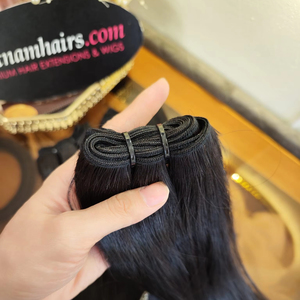 Vente en gros 2025 meilleur prix trame cheveux qualité supérieure 100% vietnamien Remy extensions de cheveux humains pleine cuticule - Product Image 1