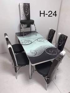 ชุดทานอาหารทำจากไม้แบบยืดได้ทันสมัยเฟอร์นิเจอร์ในบ้านแบบปรับได้สำหรับห้องนั่งเล่นอพาร์ทเมนต์โรงแรมร้านอาหารห้องครัว - Product Image 2