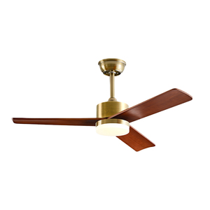 Ventilateur de plafond LED HC à 3 pales, moteur DC 6 vitesses, télécommande, lumière à intensité variable, design moderne, pour la maison et le bureau - Product Image 3