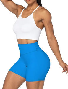 Hot Selling Yoga Shorts Gym Fitness Short Breathable Sport Workout Custom Gym Sport Fitness Workout Seamless Fitness Yoga Shorts - Product Image 5