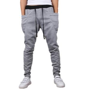 Pantalones de chándal de Color liso para hombre, Joggers informales para Fitness, elásticos, tobilleros, personalizados, Color único, Unisex, superventas - Product Image 4