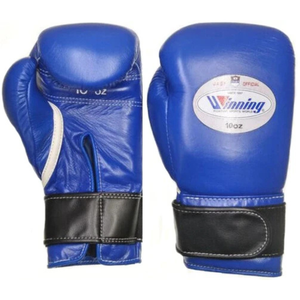 Gants de boxe en cuir pour compétition amateur avec fermeture velcro au poignet 10oz 12oz 14oz pour l'entraînement et la pratique du combat - Product Image 3