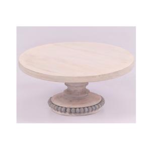 Beaded Design Wood <b>Cake</b> <b>Stand</b> With 2 <b>Tier</b> for Hotel at Lower Cost Birthday Party <b>Cake</b> <b>Stand</b> for Manufacture in Wholesale Cost - Product Image 4