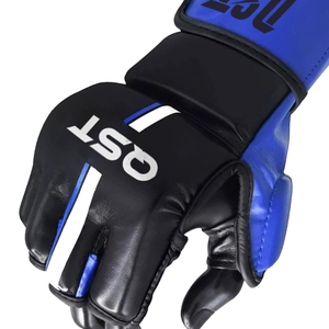 Nuevo Premio barato personalizado MMA guantes de agarre cuero duradero antideslizante gancho Cierre de bucle competición de entrenamiento de adultos personalizado - Product Image 6