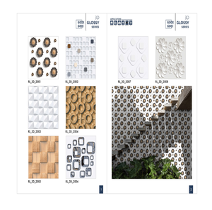 Meilleures ventes Carreaux de sol en porcelaine aspect marbre brillant 600x600 mm Glaçure polie pour salon moderne ou appartement - Product Image 1