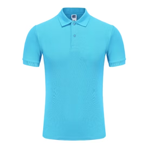 T-shirts à manches courtes unisexe 100% coton Streetwear brodé de logo personnalisé décontracté pour polos et vente en gros de vêtements en toile - Product Image 3