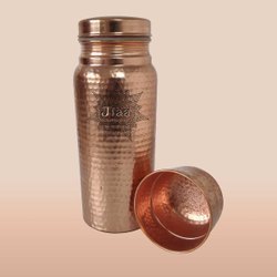 Jamsons Pure Copper <b>Water</b> <b>Bottle</b> Standard Quality for Office <b>Gym</b> Yoga & Ayurveda Direct Drinking Flow - Product Image 6