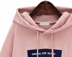 2023 vente chaude coton à capuche jeunes femmes mode court rétractile couleur épaule à capuche haute qualité femmes sweats à capuche - Product Image 2