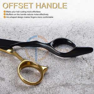 3Pro outclass กรรไกรตัดผมขอบโค้งนูนเครื่องมือตัดผมสำหรับผู้เชี่ยวชาญด้านความงาม - Product Image 6