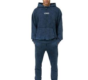 Venta al por mayor de ropa informal personalizada de alta calidad más vendidos chándal Jogging chándal de invierno para los hombres ropa de calle conjuntos Unisex - Product Image 1