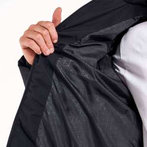 Unisex Canvas Coated Camouflage Puffer <b>Jacket</b> Filling <b>Waterproof</b> Windproof <b>Lightweight</b> Construction All-Day Comfort High Street - Product Image 4