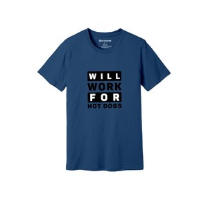 Camiseta de cuello redondo para hombre 100% algodón/mezcla de algodón 180gsm verano Jersey transpirable Color sólido logotipo personalizado estampado Regular fit - Product Image 1