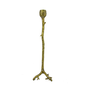 Bougeoir fait main en métal au design moderne pour la décoration de fêtes de mariage et d'événements à la maison en métal pur - Product Image 1