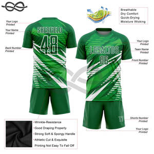 Uniformes de fútbol juvenil personalizados de alta calidad Camiseta de fútbol de manga larga con impresión de sublimación de gama alta Camiseta de fútbol de Francia - Product Image 2