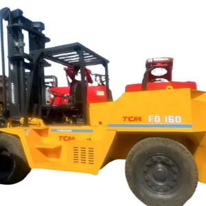 Chariot élévateur d'occasion diesel TCM FD160 Chariot élévateur manuel diesel FD160 pour Offre Spéciale TCM Chariot élévateur 16 tonnes Bon état - Product Image 1