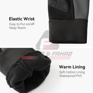 Gants d'entraînement respirants et imperméables au design personnalisé pour adultes en hiver-quantité minimale de commande bas - Product Image 5