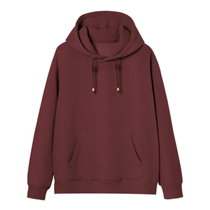 เสื้อมีฮู้ดผ้าฝ้าย100% สำหรับผู้ชายเสื้อฮู้ดแบบสวมหัวมีฮู้ดดีไซน์เป็นกรดซักฤดูหนาวแบบลำลอง - Product Image 1