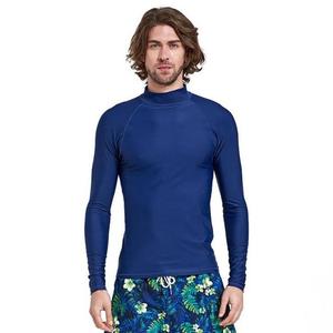 Rash Guard Protección solar Buceo Traje de baño de manga larga Rashguard para hombres Traje de neopreno Camisa de surf Alta calidad Rash Guard para hombres - Product Image 4