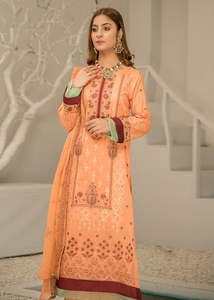 ชุดชัลวาร์ Kameez ปักลายสไตล์ปากีสถานและอินเดียคอลเลกชั่นสนามหญ้าแบบหรูหราใหม่ - Product Image 3