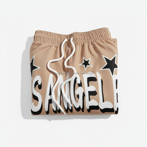 Shorts de basketball pour hommes en mesh respirant à séchage rapide, imprimé personnalisé Los Angeles, été 2026 - Product Image 5