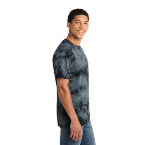 Camiseta de Algodón con Estampado Tie Dye para Hombre, Cuello Redondo, Manga Corta, Tela Ligera, Estilo Casual - Product Image 5