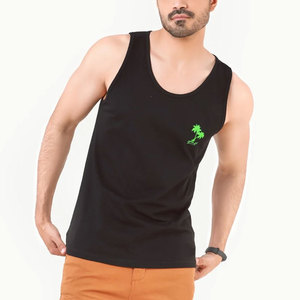 Débardeur 100% coton pour homme Gym Fitness Workout Design à vendre - Product Image 3