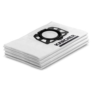 Sacs d'aspirateur ménager réutilisables, 4 pièces, pour type de bac WD2 WD3 - Product Image 1