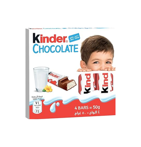 Venta al por Mayor de Kinder Riegel, Paquete de 4, 50g, 22.6g de Grasa Saturada por 100g, para una Textura Cremosa y Rica, Exportación Global Disponible - Product Image 3