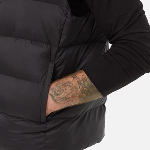 Gilet bouffant décontracté à col Mandarin sans manches pour hommes vêtements d'extérieur personnalisés d'hiver de haute qualité - Product Image 6