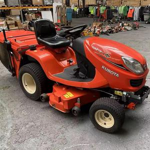 Tracteur de jardin robuste Kubota G261 avec moteur diesel 190cc, transmission hydrostatique, direction par glissement, moteur 2 temps pour la tonte - Product Image 5