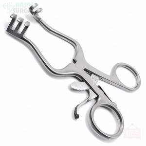 Instrumentos de alta calidad Premium Weitlaner Retractor 4,5 "Prong Quirúrgico Veterinario Auto Retención HERRAMIENTA DE MANO - Product Image 4