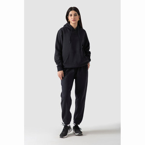 Último estilo de las mujeres Durable Plus Size Custom Logo Chándal Patrón sólido Ecológico Uso al aire libre Temporada de invierno - Product Image 1