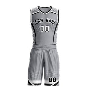 Maillot de basket-ball Lakers personnalisé pour hommes Short réversible 100% polyester respirant tendance uniforme sportif d'été BSCI - Product Image 4