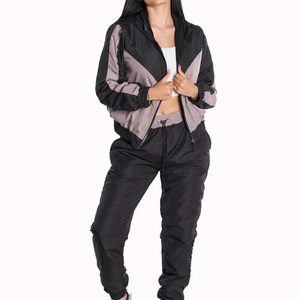 High Quality Custom Made Gery Jogging Windbreaker Tracksuit Sports Wear Two Piece Set <b>for</b> Men & <b>Women</b> Summer Windbreaker Suits - Product Image 4