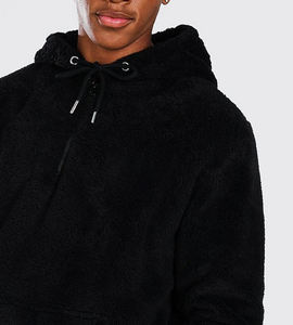 "Chándal de calle con capucha para hombre personalizado con bordado sólido y joggers apilados" - Product Image 3