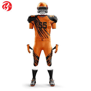 Maillot de Sublimation Personnalisé de Haute Qualité pour Hommes Haut de Football Américain Grande Taille avec Design Respirant à Manches Courtes - Product Image 4