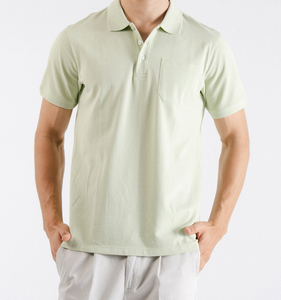 เสื้อโปโลสำหรับผู้ชายเสื้อออกกำลังกายแบบเปิดปกขนาดพลัสไซส์พิมพ์ลาย240 GSM สินค้ามาใหม่2025 - Product Image 4