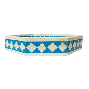 ถาดเสิร์ฟอเนกประสงค์ถาดเสิร์ฟพร้อมจี้มุกแฮนด์เมดดีไซน์ทันสมัยหรูหรา - Product Image 2