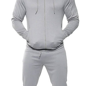 Survêtements de course unisexe à capuche respirante et confortable avec fermeture éclair Quantité en vrac Léger décontracté Logo imprimé Taille XL Hiver - Product Image 6