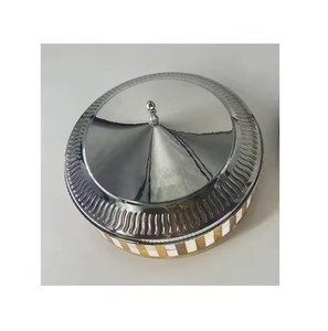 Plateaux de service alimentaire chauffe-buffet décor à la maison islamique vaisselle de salle à manger chauffe-plats pour décor de ramadan à un prix raisonnable - Product Image 4