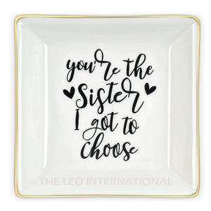 Juego de 3 bandejas navideñas cuadradas de acero inoxidable chapado en oro con marco de metal y vidrio - Product Image 3