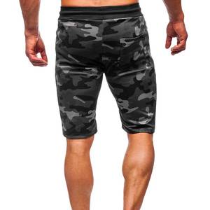 Short cargo de sport léger de haute qualité pour hommes, séchage rapide, décontracté, taille moyenne, poches cargo en maille, teint uni - Product Image 3